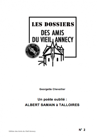 Un poète oublié : Albert SAMAIN à Talloires