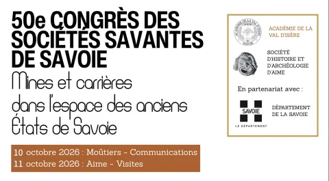 congres societes savantes savoie