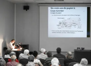 600 ans fabrication papier cran gevrier
